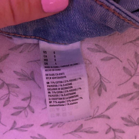 American eagle high rise shortie shorts - Picture 7 of 8